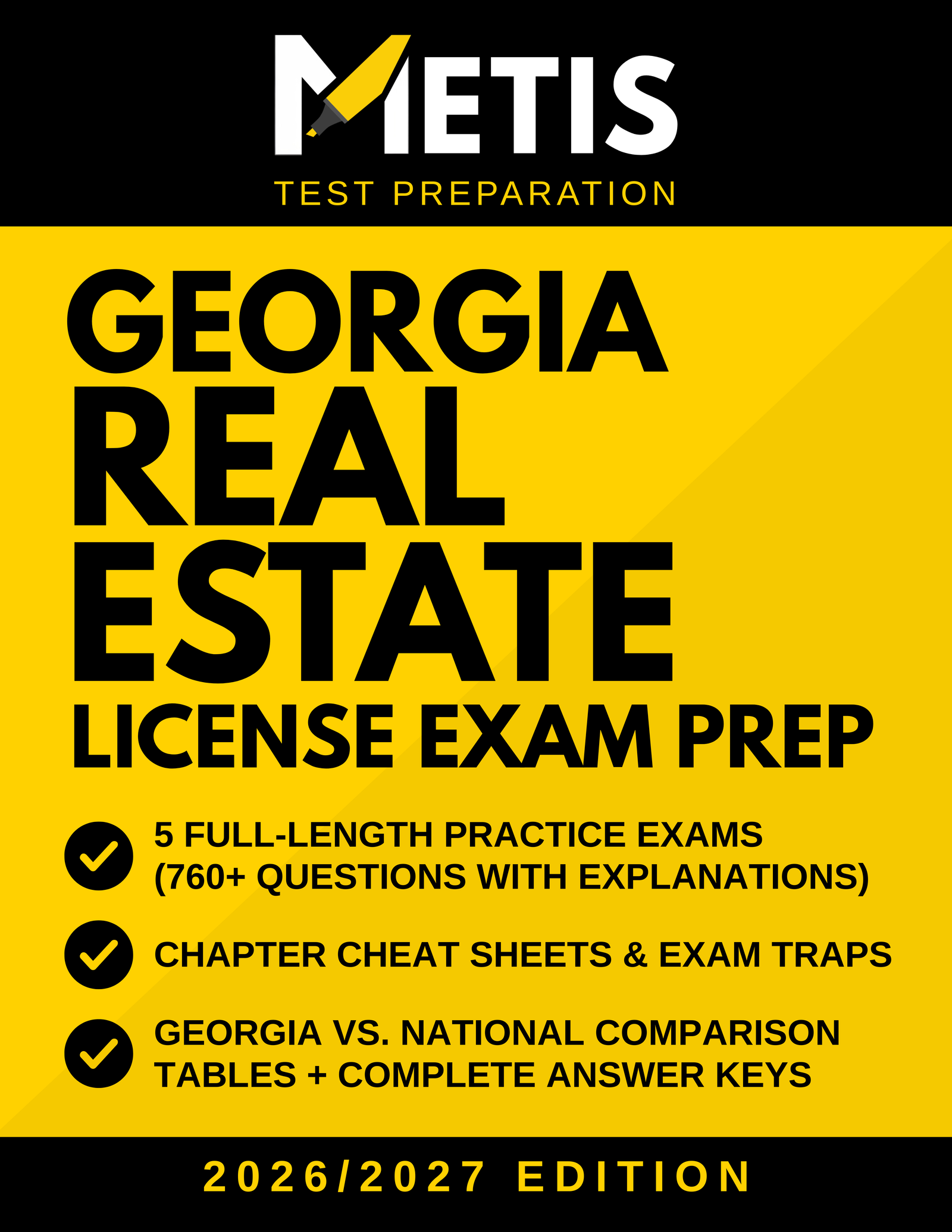 Georgia Real Estate License Exam Prep 2026-2027
